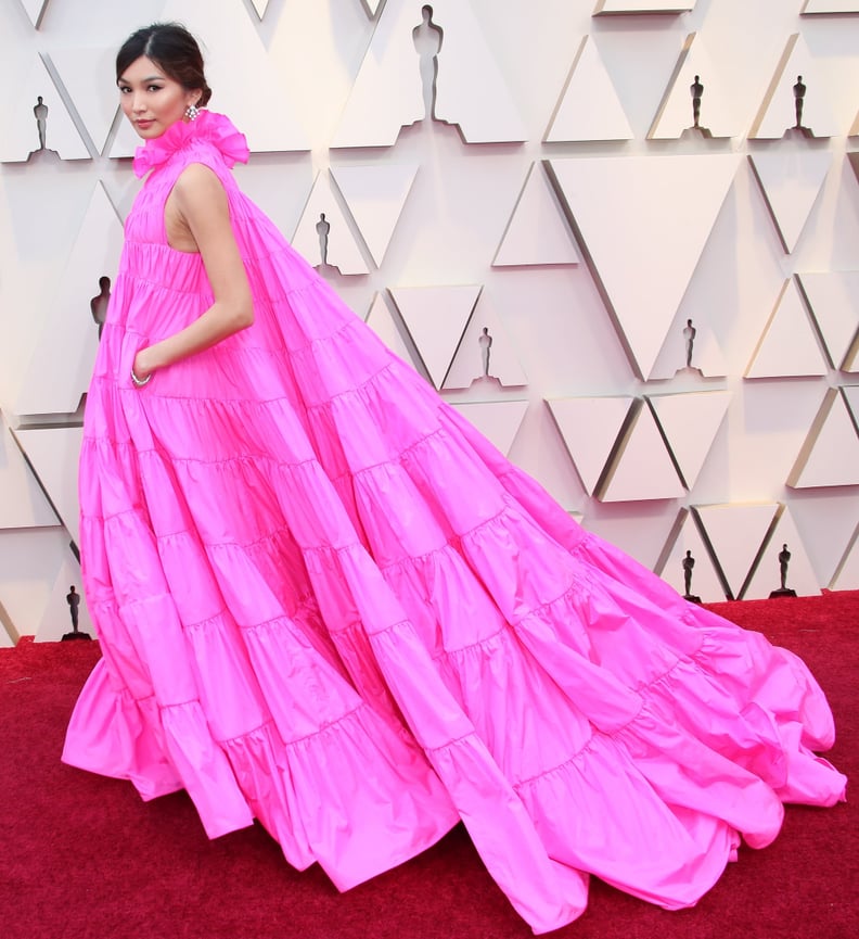Gemma Chan's Oscars Dress With Pockets 2019 | POPSUGAR Fashion