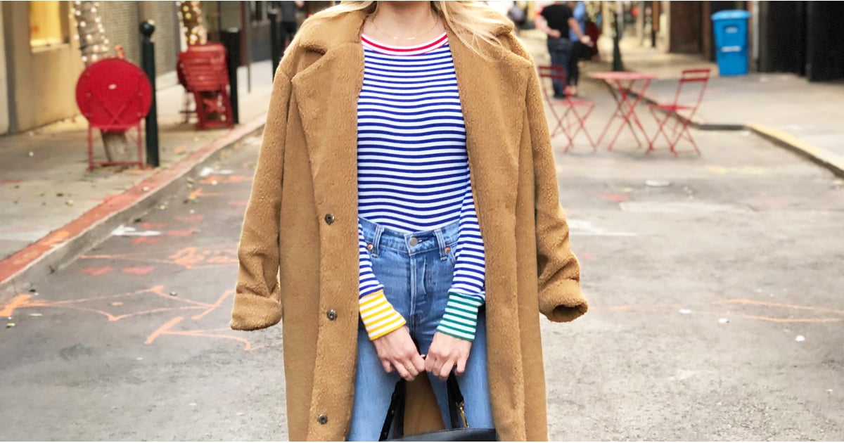 popsugar teddy bear coat