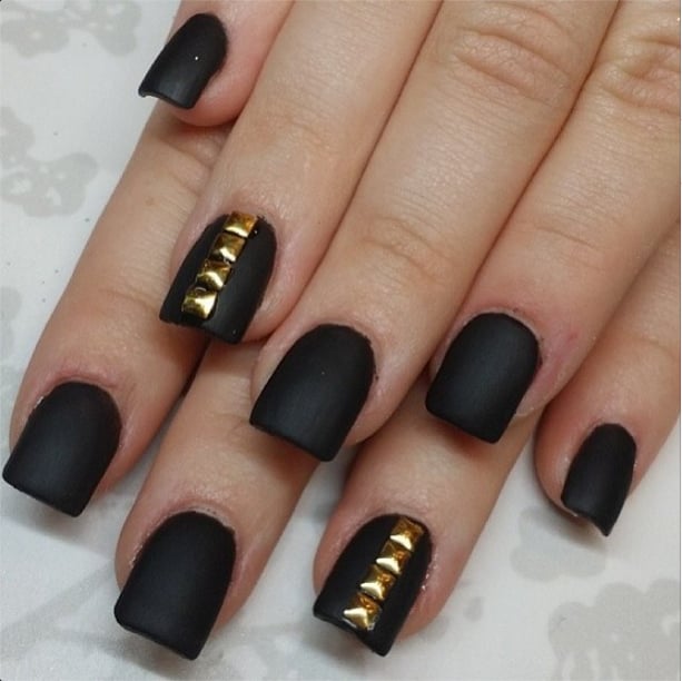 Matte Black Studs