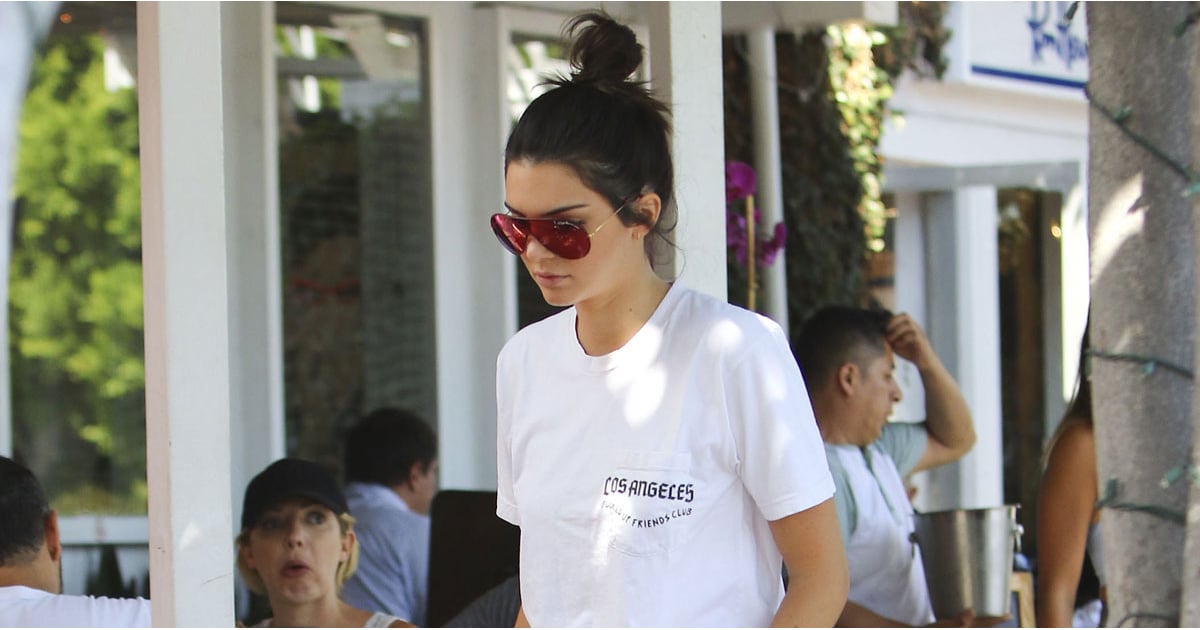 Kendall Jenner Wears Colored Sunglasses POPSUGAR Fashion