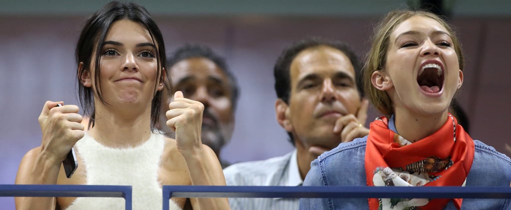 Kendall Jenner and Gigi Hadid at the US Open