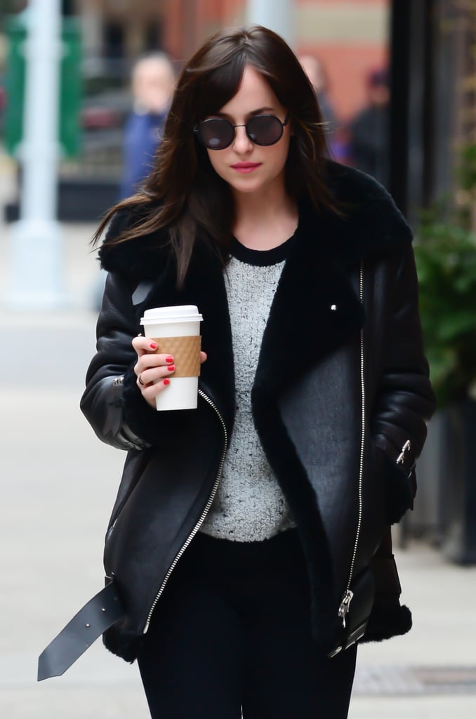 Dakota Johnson Running Errands in NYC