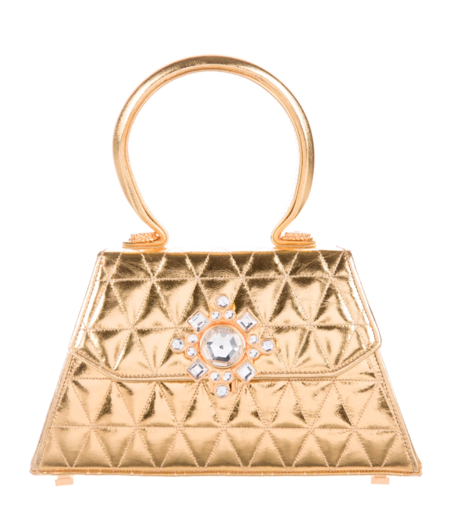 Queen Elizabeth's Gold Launer Handbag | PS Fashion