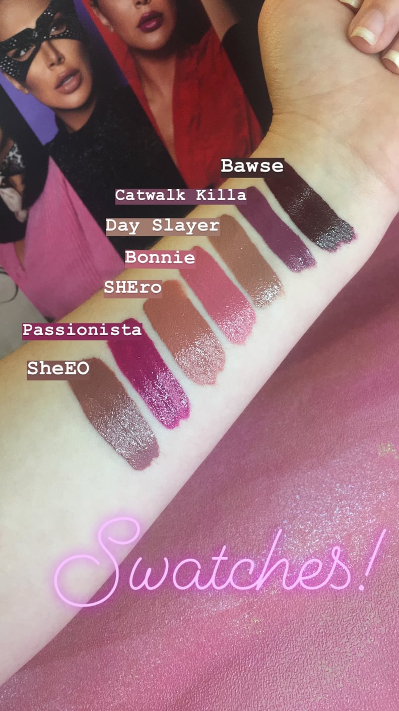 Huda Beauty Demi Matte Cream Lipstick Swatches