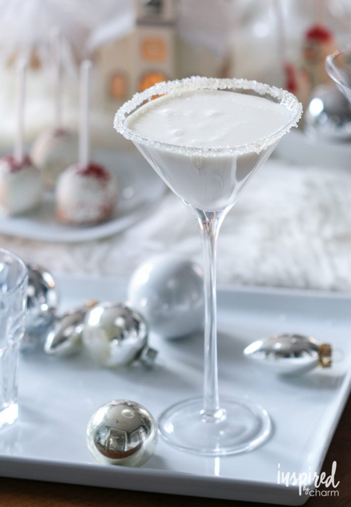 White Christmas Martini | Christmas Vodka Cocktails | POPSUGAR Food Photo 2