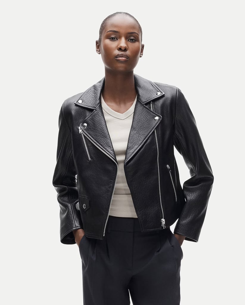 J.Crew Collection Leather Moto Jacket