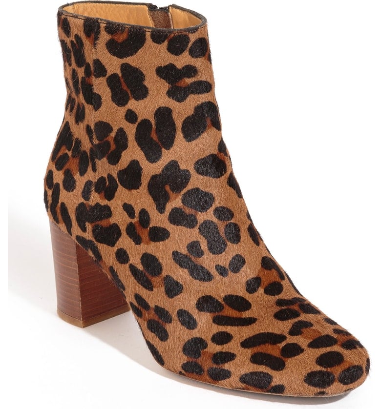 Sézane Léa Genuine Calf Hair Bootie