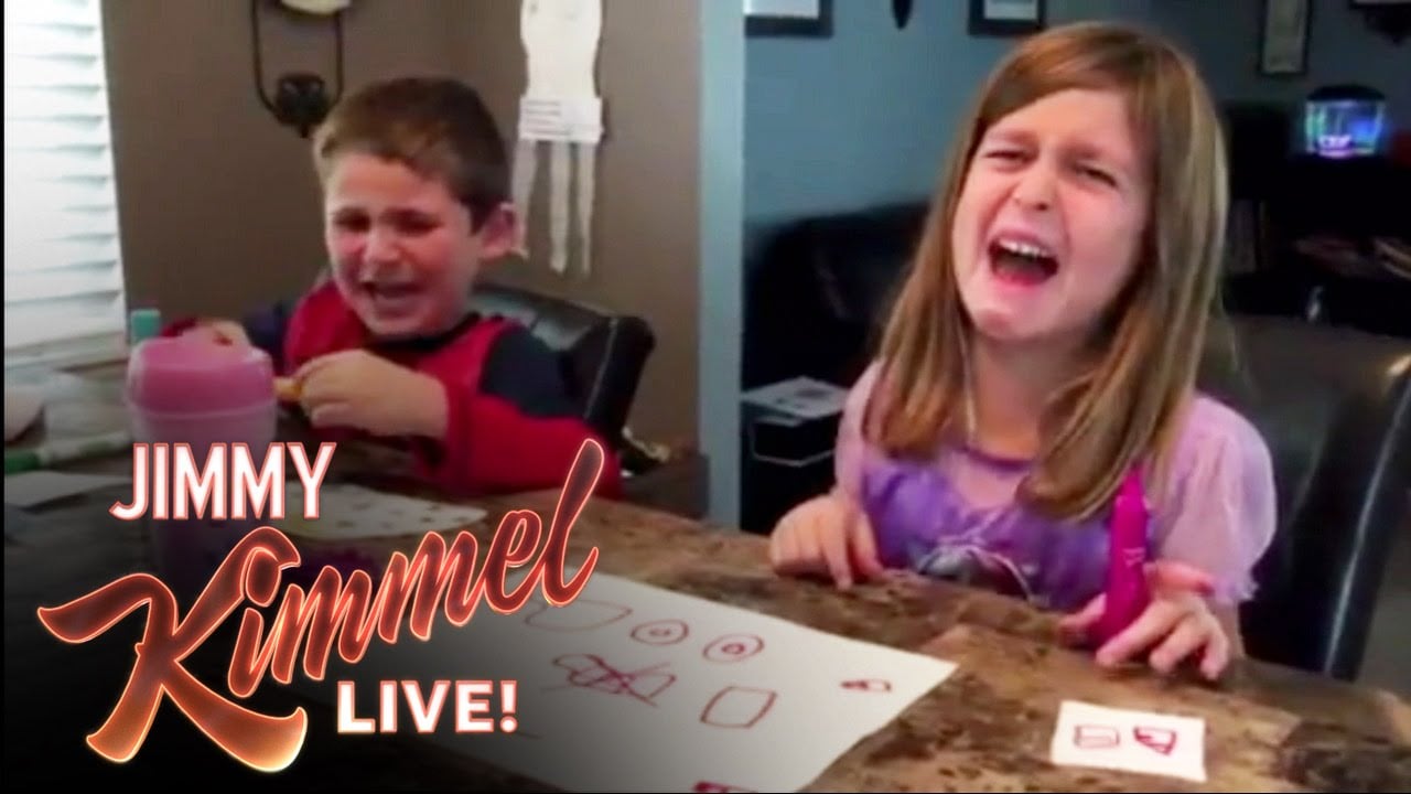Jimmy Kimmel S Halloween Candy Prank Videos Popsugar Family