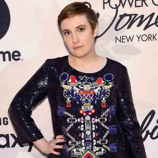 Lena Dunham's Lingerie Picture on Instagram May 2015
