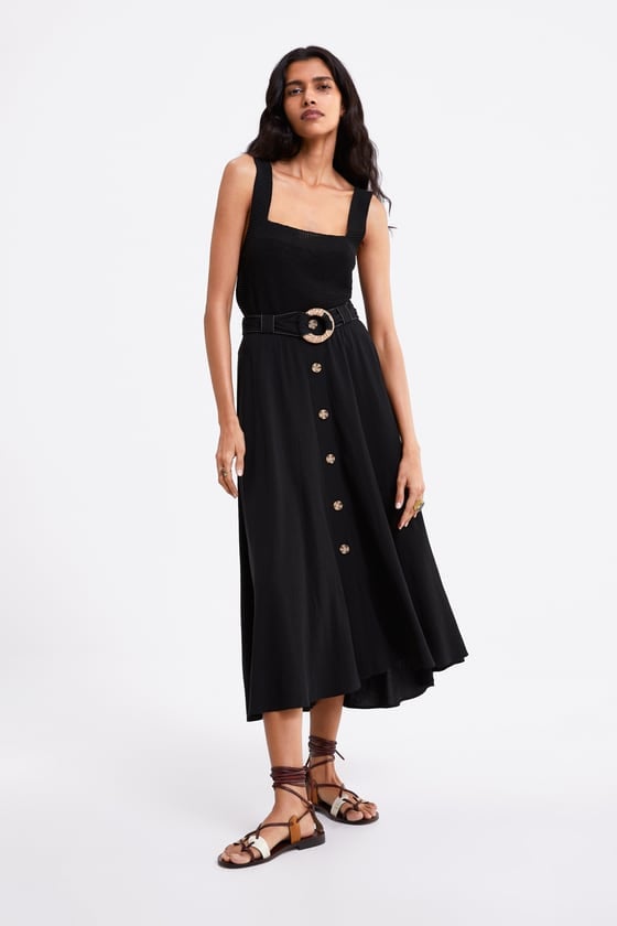 Zara Belted Skirt