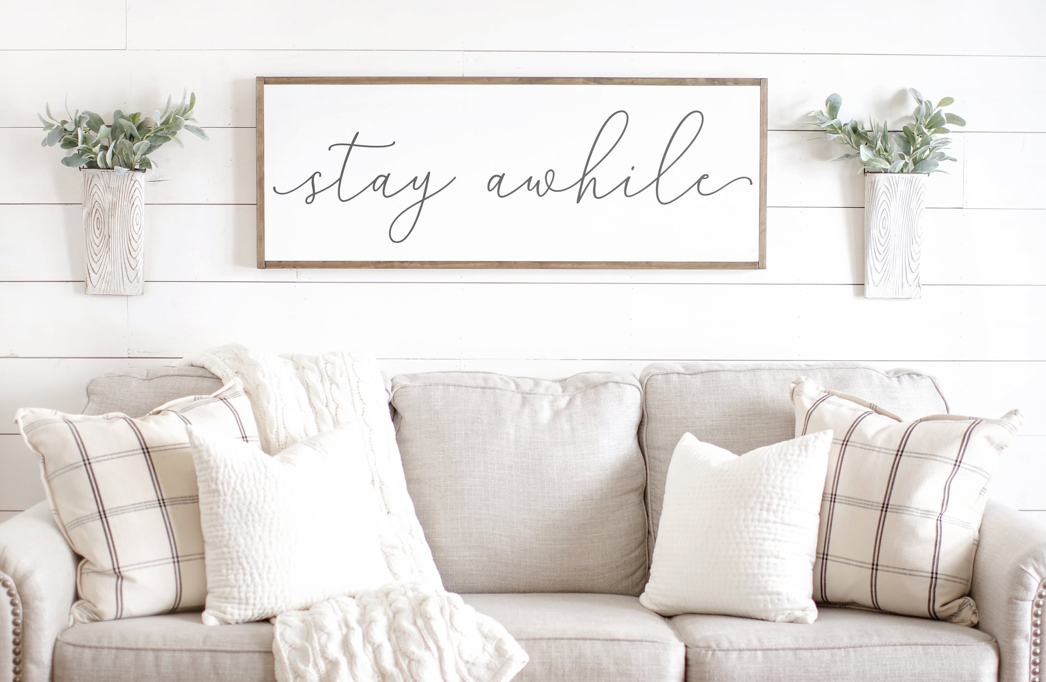modern farmhouse decorative pillows