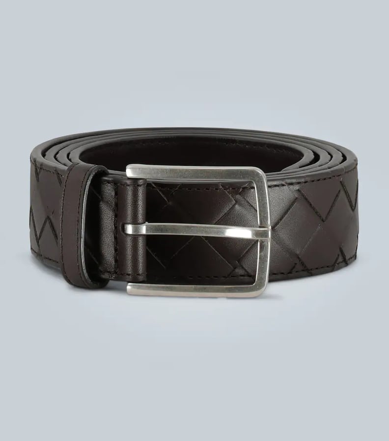 A Staple Accessory: Bottega Veneta Intrecciato Leather Belt