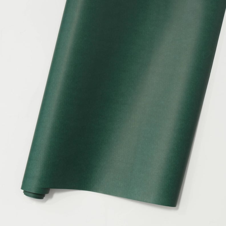 Solid Premium Gift Wrap in Dark Green