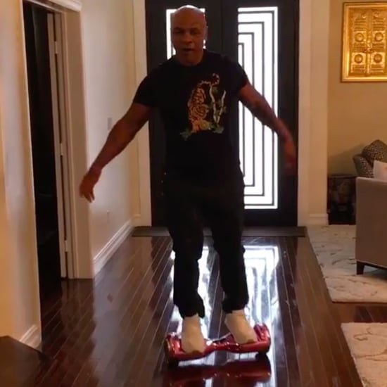 Mike Tyson Falls Off Hoverboard Video