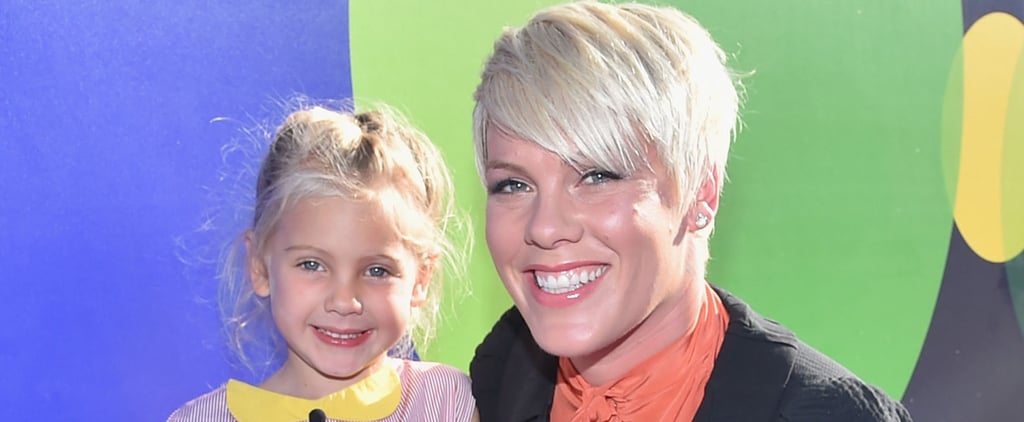 Pink Talks About Daughter on Jimmy Fallon November 2015