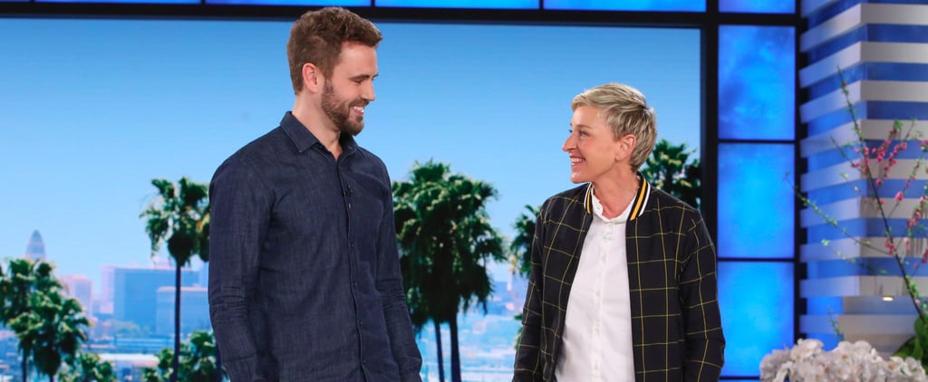 The Bachelor's Nick on The Ellen DeGeneres Show Feb. 2017