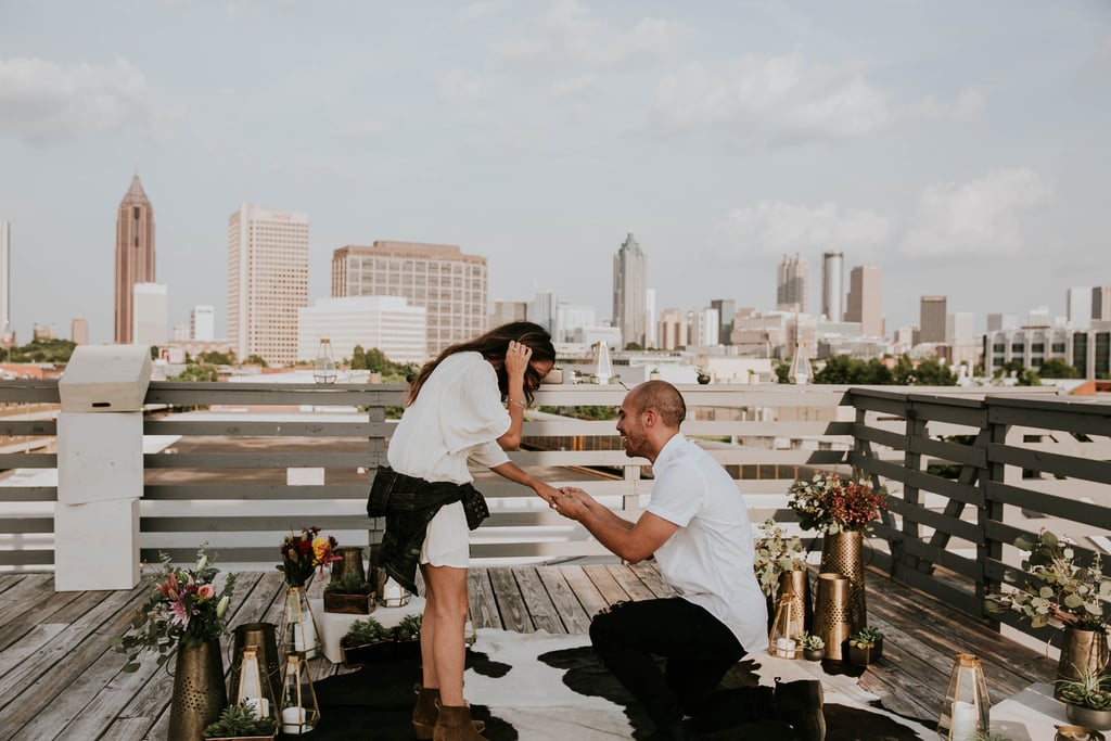 Rooftop Proposal in Atlanta