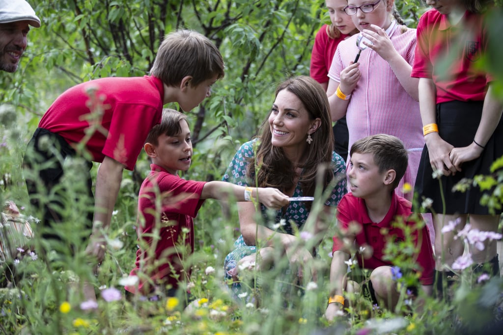 Kate Middleton Hampton Court Palace Garden Visit 2019