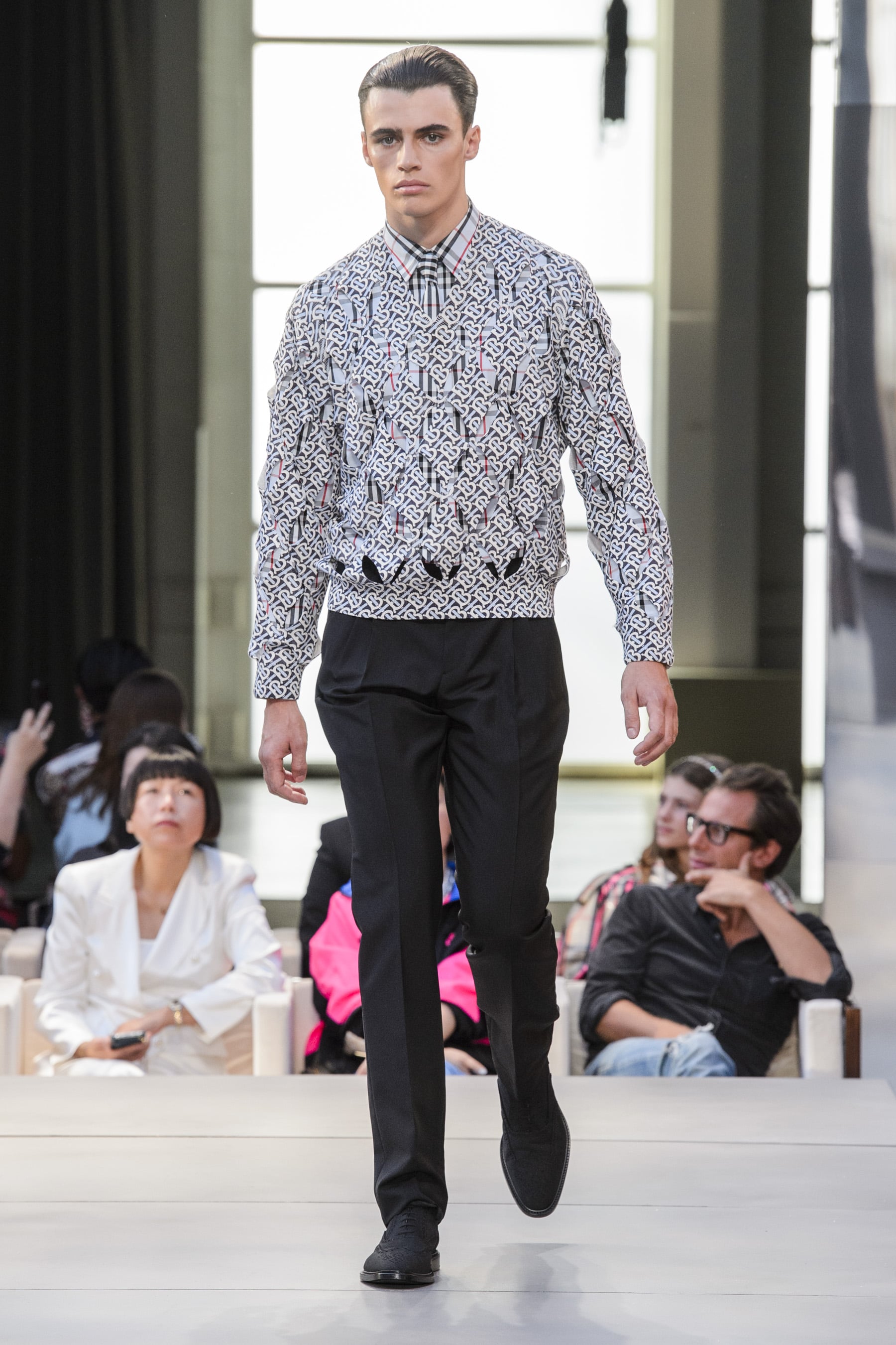 Burberry split store shirt
