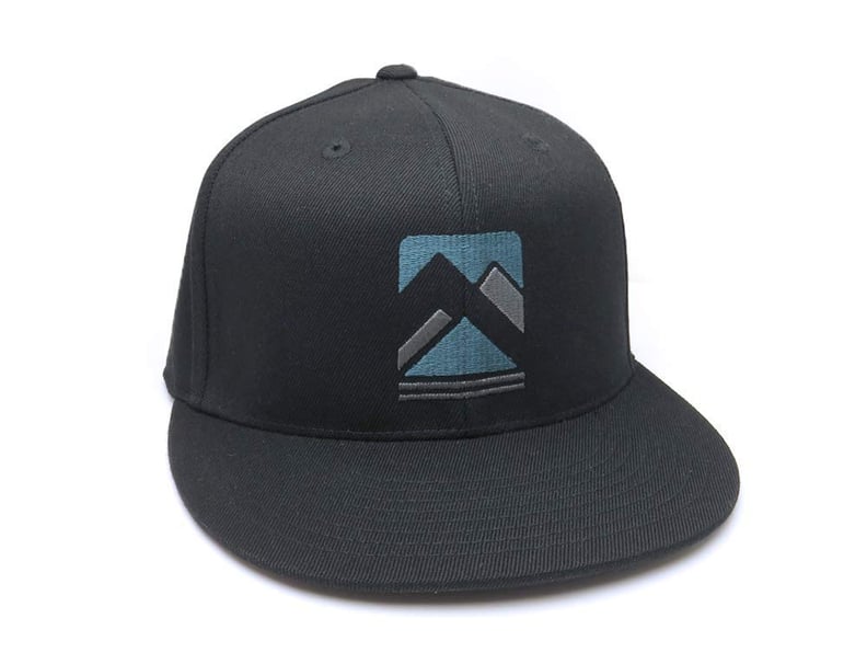An Everyday Hat: Rustic Mountain Design Baseball Hat