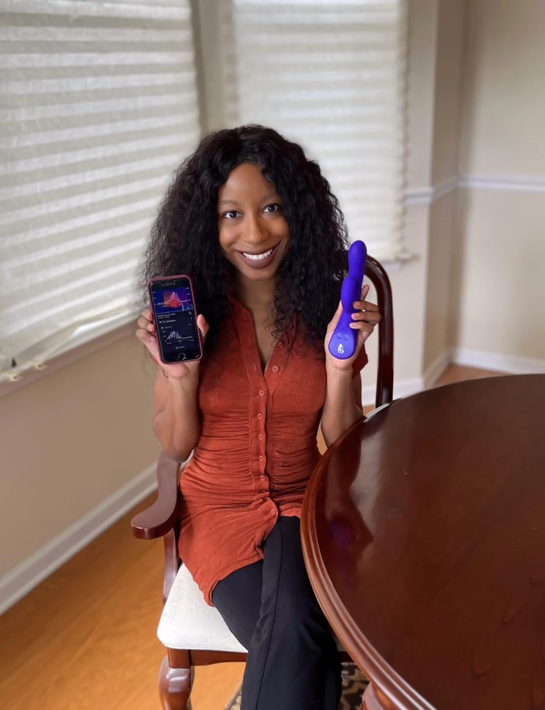 Lioness Smart Vibrator ($229)
This new sex toy was made for people who love tracking their step count and biomarkers. Meet the Lioness Smart Vibrator, the first-of-its-kind smart vibrator. It tracks your orgasm via AI, precision sensors, and biofeedback. (Think of it like a Fitbit for your sex life.) A Popsugar contributor tested it out and writes about her experience in this Lioness Smart Vibrator review.
Editor Quote: "For starters, I love that my experiences with Lioness have been both pleasurable and informative. Of course, the rumbly sensations feel great, but it's an added bonus that after masturbating (and cleaning the sex toy, of course) I could sync my session and literally re-watch my entire experience through a colorful graph with little spikes that represented the gradual intensity of my arousal and circles that represented pelvic contractions when orgasming." — Tatyannah King, PS contributor