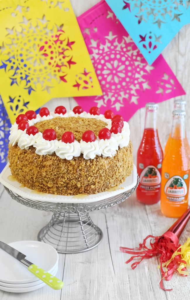 Fried Ice Cream Layer Cake