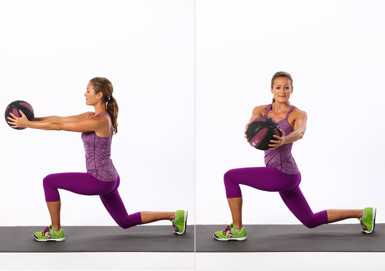 Variation: Reverse Lunge With Twist