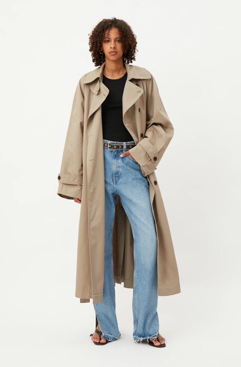 Trench coat weekday discount