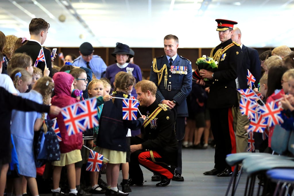Prince Harry Visiting Suffolk July 2017
