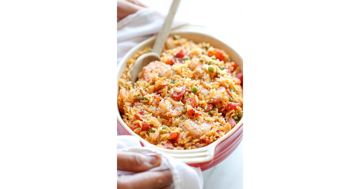 One Pot Lemon Orzo Shrimp 33 Shrimp Recipes Perfect For Any Night Of The Week Popsugar Food Photo 5