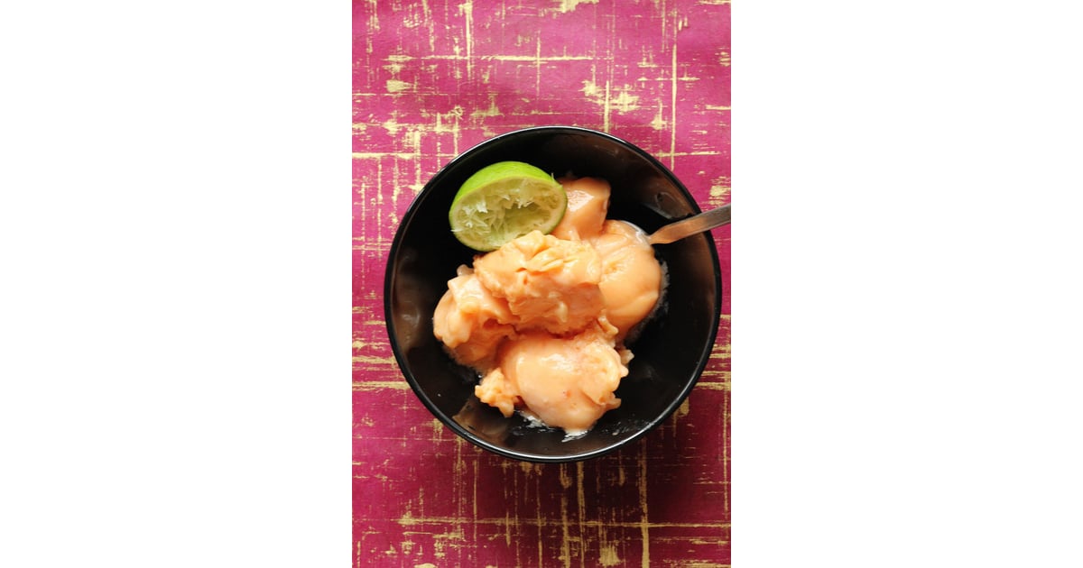 Papaya Lime Sorbet Latin Dessert Recipes POPSUGAR Latina Photo 17