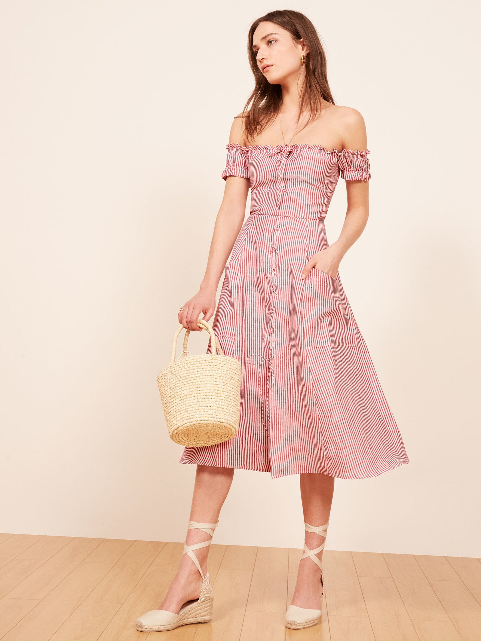 Reformation robertson dress discount