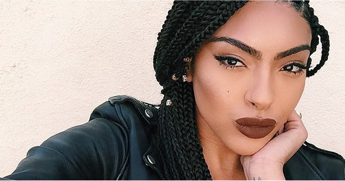 Black Braided Hairstyles With Extensions | POPSUGAR Beauty