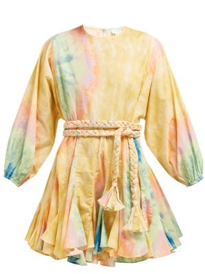 Rhode Resort Ella Tie-Dyed Minidress