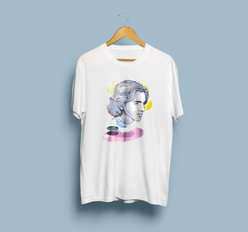 Digital Print Timothée Chalamet T-Shirt