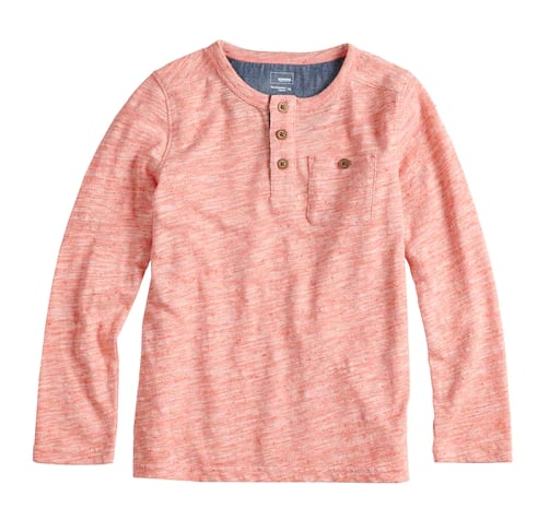 SONOMA Pocket Henley Top