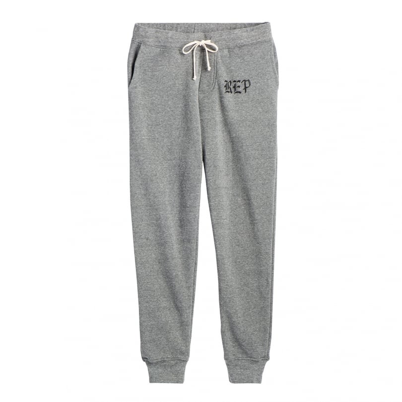 champion heather grey sweatpants