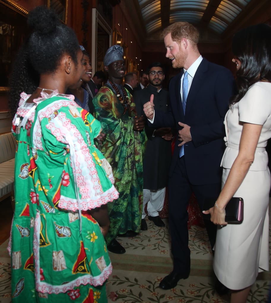 Prince Harry and Meghan Markle at Young Leaders Awards 2018