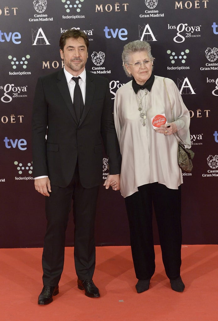 Javier Bardem and Pilar Bardem