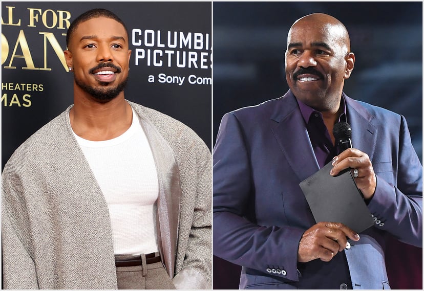 Steve Harvey Quotes About Michael B. Jordan and Lori Harvey's Romance