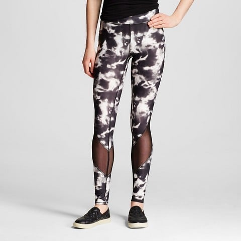 Urban Legging With Mesh Piecing 