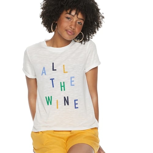 POPSUGAR Slouchy Graphic Tee