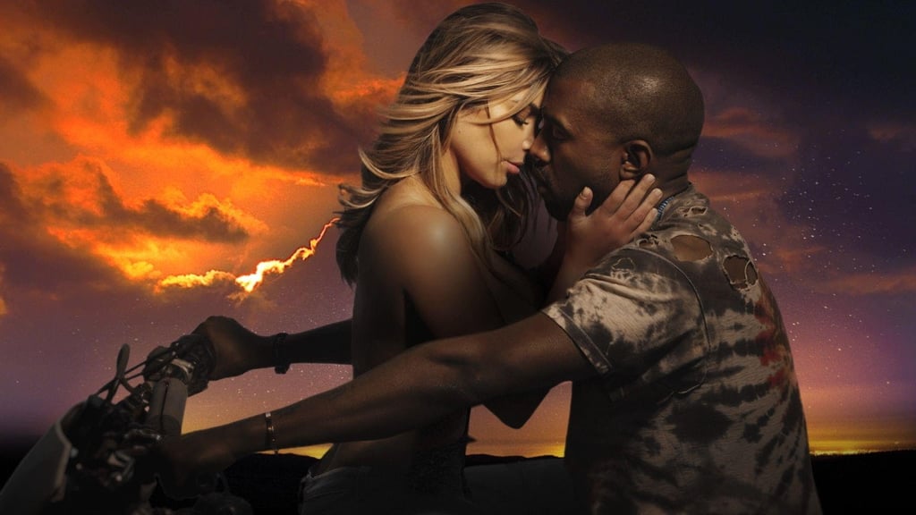 Kanye West and Kim Kardashian