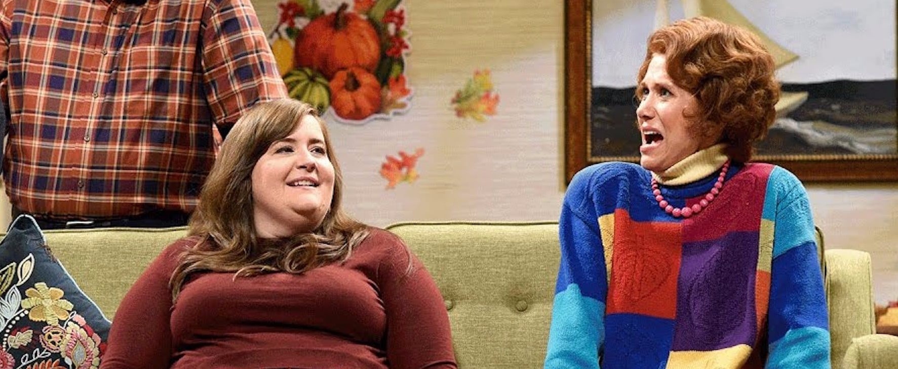 Kristen Wiig Surprised Lady Thanksgiving SNL Skit POPSUGAR Entertainment