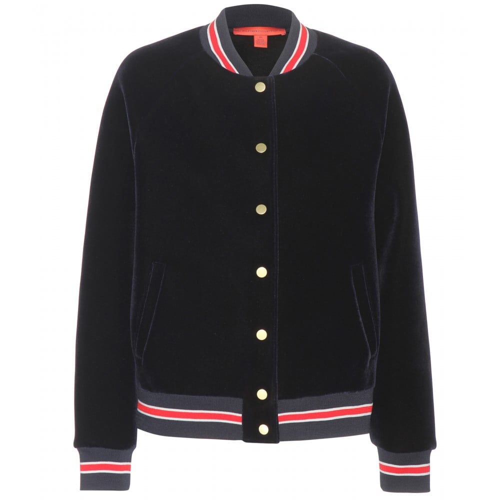 Tommy x MyTheresa Velvet Bomber Jacket ($593)