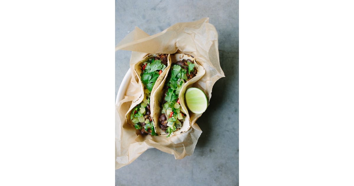 Black Bean Tacos With Kiwi Salsa The Best Authentic Mexican Recipes