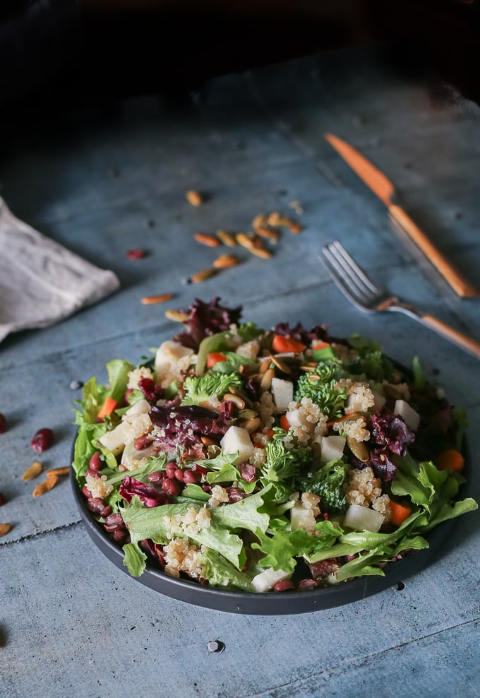 Adjuki Bean Jicama Salad