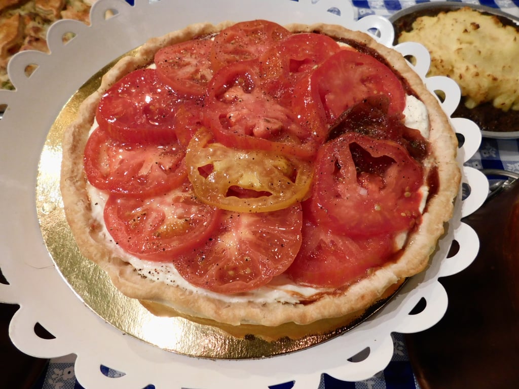 Heirloom Tomato Tart With Fresh Ricotta