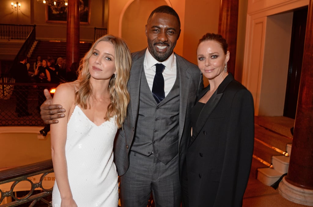 Idris Elba and Family at the Evening Standard Awards