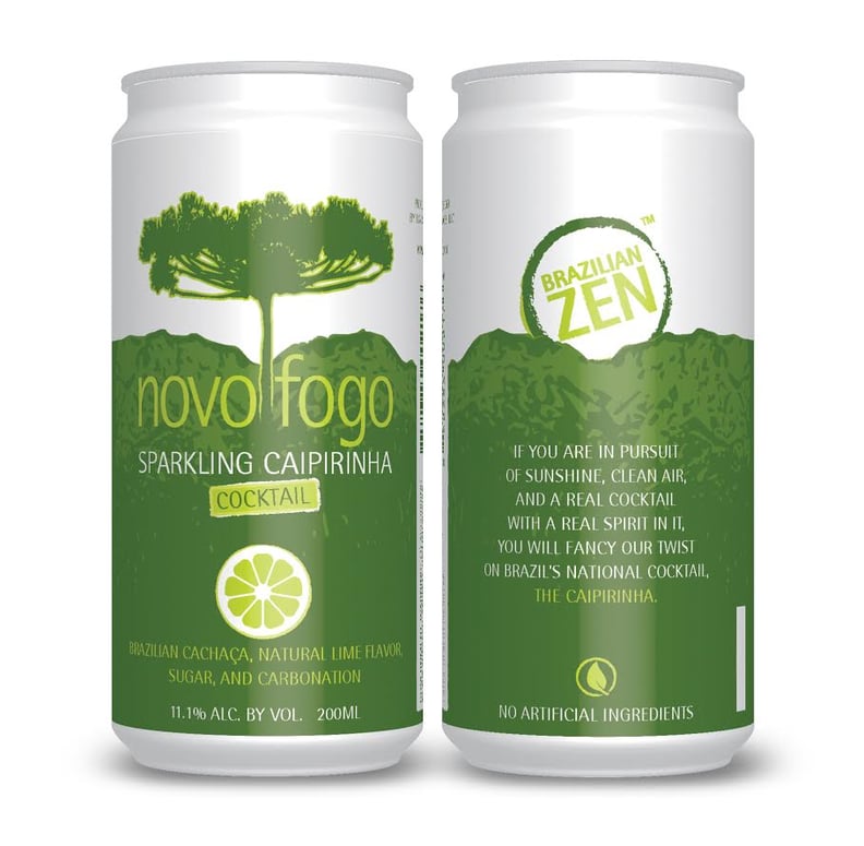 Novo Fogo Sparkling Caipirinha Cocktails